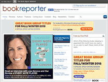 Tablet Screenshot of bookreporter.com